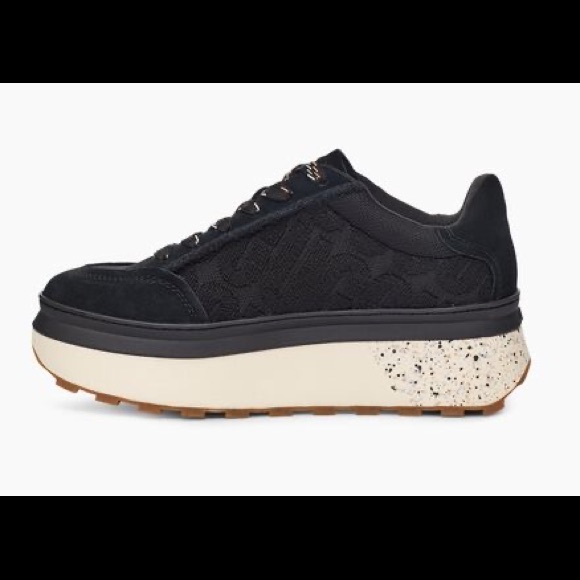 ❤️❤️❤️UGG MARIN LACE black nubuck shoes size 7,5 US❤️❤️❤️ - Picture 8 of 10